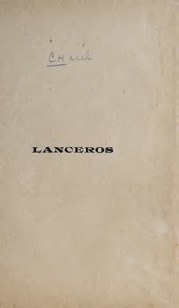 File:Lanceros - juguete cómico en un acto y en verso (IA lancerosjuguetec00chac 1).pdf
