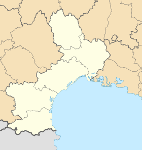 se på Languedoc-Roussillon-kartet