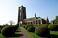 Englische Spätgotik: eine Wool Church in Lavenham (Suffolk)