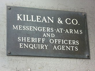 Legal firm's nameplate, Dundee, Scotland Legal firm's nameplate, Crichton Street, Dundee.jpg