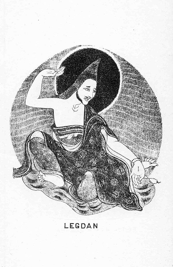 Tibetan illustration of Bhāviveka