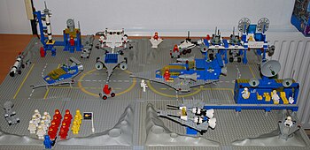 lego space station 1990s