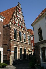 Gebouw aan de Lokhorststraat 16, onderkomen van de school van 1431-1883