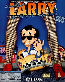 Davis proposed cubist influences and a cartoonish style for Leisure Suit Larry's transition to VGA graphics. Leisure-Suit-Larry-VGA-remake.jpg