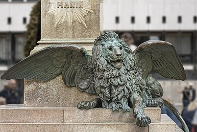 Le lion ailé de Venise par Luigi Borro