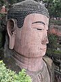 Leshan Giant Buddha head.jpg