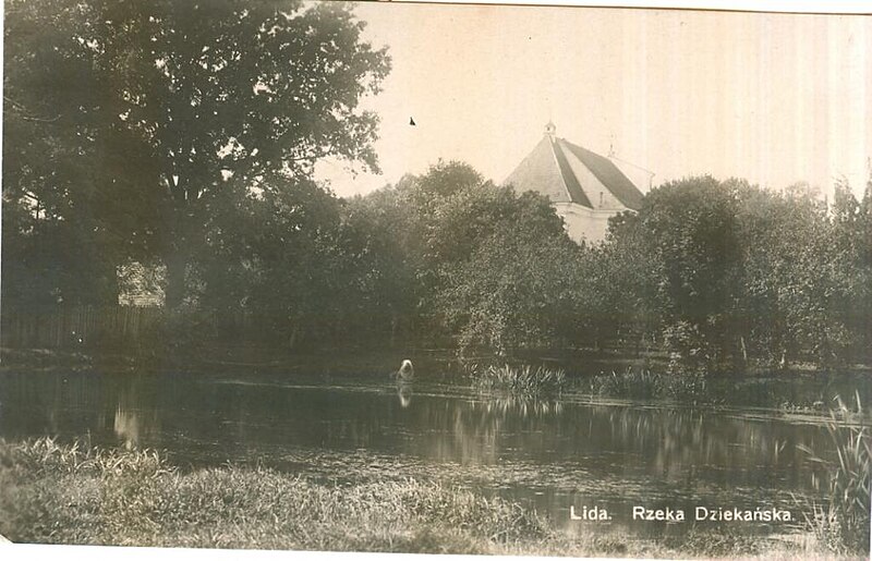 File:Lida, Dziakanka-Lidzieja, Fara. Ліда, Дзяканка-Лідзея, Фара (1930).jpg