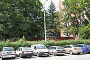 Čeština: Lidická třída v Českých Budějovicích. Ulice má název podle obce Lidice, které byly vyhlazeně za heydrichiády nacisty. English: Lidická street, České Budějovice, South Bohemia, Czechia.