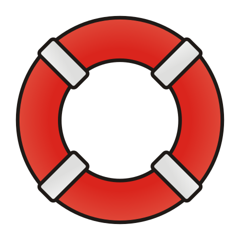 Download File Life Preserver No Shadow Svg Wikipedia