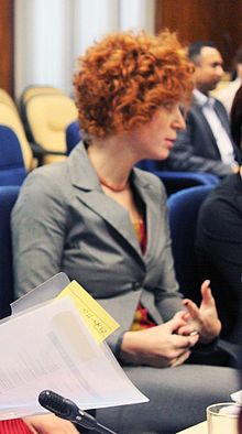 Linda Garmanis, at "UNDAF Signing Ceremony".