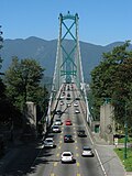 Miniatuur voor Lions Gate Bridge