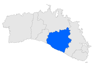Situación de Alayor en Menorca