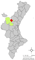 Andilla – Mappa