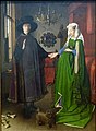 London National gallery Van Eyck Arnolfini Marriage 03.jpg
