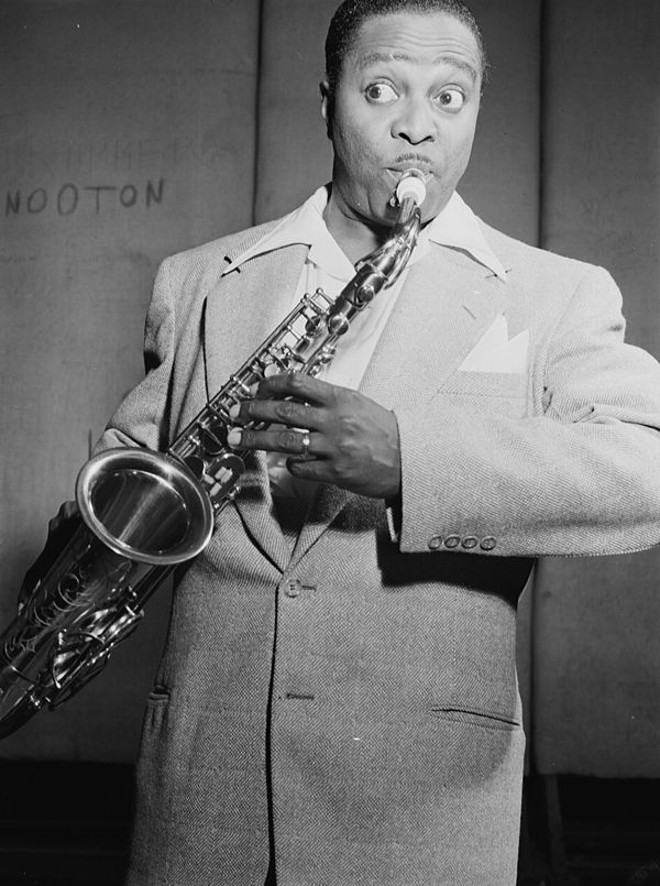 Alto saxophonist Louis Jordan in New York, July 1946