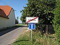 Čeština: Cesta na Jistec v Louce, okres Písek, Česká republika. English: Road to Jistec in Louka village, Písek District, Czech Republic.