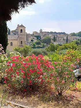 Village Lourmarin in the Provence (Vaucluse, France)