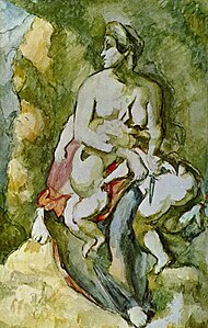 Paul Cézanne - Aquarelle d'après Médée - vers 1879-1880.