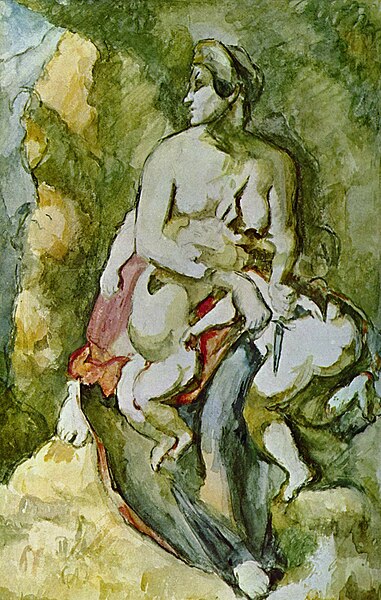 File:Médée, d’après Delacroix, par Paul Cézanne.jpg