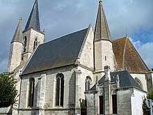 L'extérieur de la chapelle d'Anjou, en 2005.