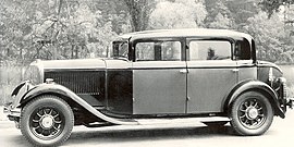 Panhard et Levassor CS 6CS Limousine X68 Yeran 1931