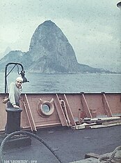 Rio de Janeiro Seemann A/B vor Zuckerhut 12/1959