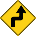 A2a: Reverse sharp curve