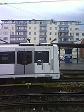Side view of the MX3000 MX3000 Wien at Majorstua stasjon.JPG