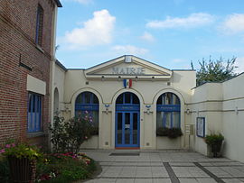 The town hall of Fouquières-lès-Béthune