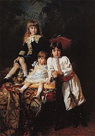 Կոնստանտին Մակովսկի, «Պարոն Նիկոլայ Բալաշովի երեխաները», 1880