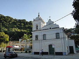 Igreja Matriz Nossa Senhora da Guia i det historiske sentrum av Mangaratiba