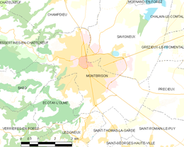 Montbrison - Localizazion