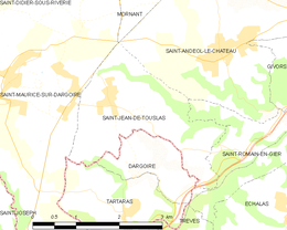 Saint-Jean-de-Touslas - Localizazion