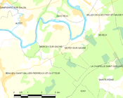 Mercey-sur-Saône só͘-chāi tē-tô͘ ê uī-tì
