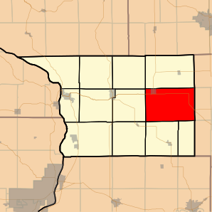 Map highlighting Rock Creek-Lima Township, Carroll County, Illinois.svg