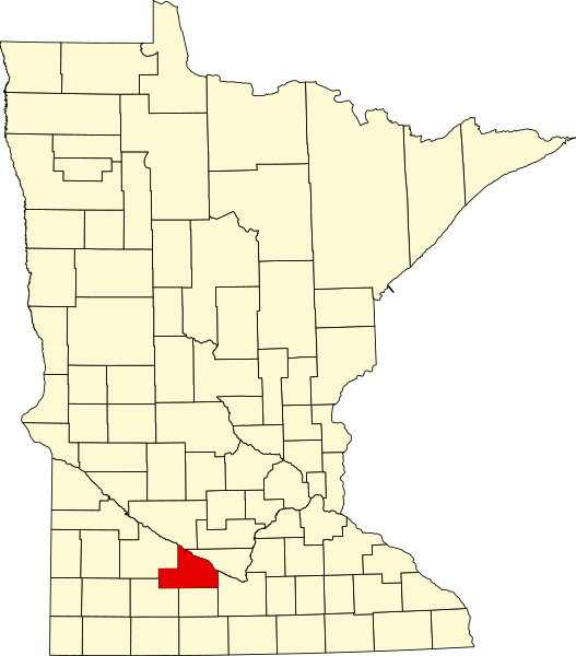 File:Map of Minnesota highlighting Brown County.svg