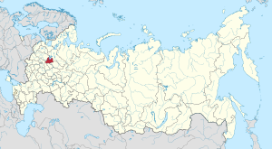 Map of Russia - Yaroslavl Oblast.svg
