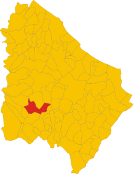 Turricella (Provincia Teatina): situs