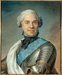 Portrait du maréchal de Saxe