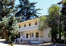 Martinez, CA USA - Vicente Martinez Adobe, built in 1849 by the son of Ygnacio Martinez (John Muir National Historic Site) - panoramio (1).jpg
