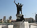 Ein Denkmal für die Libanesen, die gegen die türkische Herrschaft gekämpft haben.