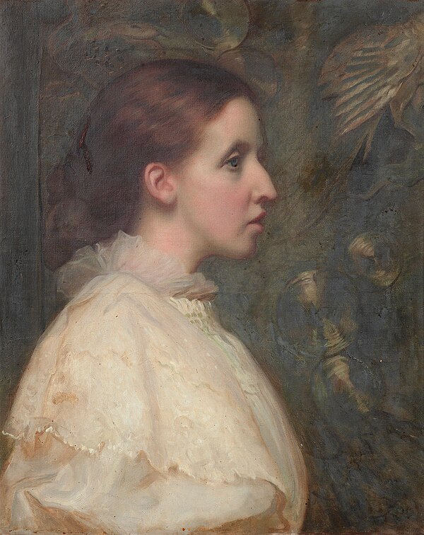 Maude Sarah Verney (William Blake Richmond)