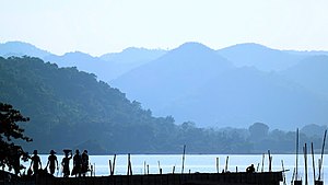 Mayurakshi River in Dumka district