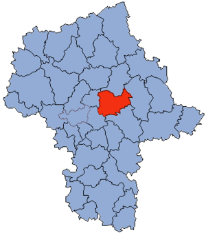 Volominsky-district op de kaart