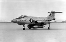 Die einsitzige F-101A