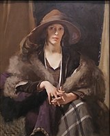 Вільям МакІннес, «Портрет місс Коллінс», 1924
