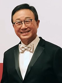 Hui at the 40th Hong Kong Film Awards in 2022