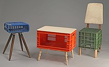 Furniture made from milk crates Milk Crates Furniture.jpg#file