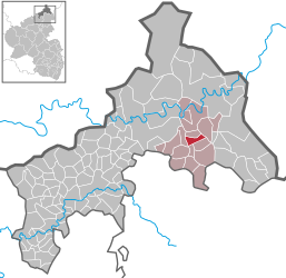 Molzhain - Carte