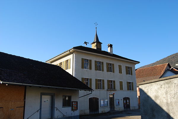 Buildings in Montsevelier